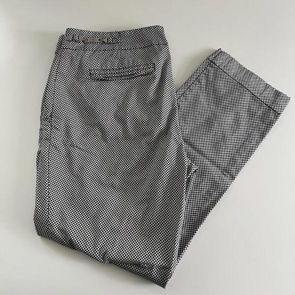 New York & Company Pants - Stylish New York & Company Checkered‎ Trousers - Size 10